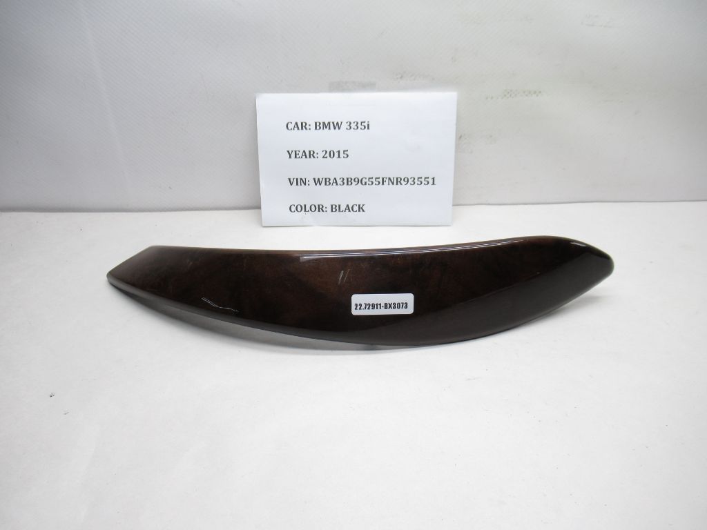 2012-2015 BMW 335i Rear Right Door Handle Trim Cover 7260662 OEM