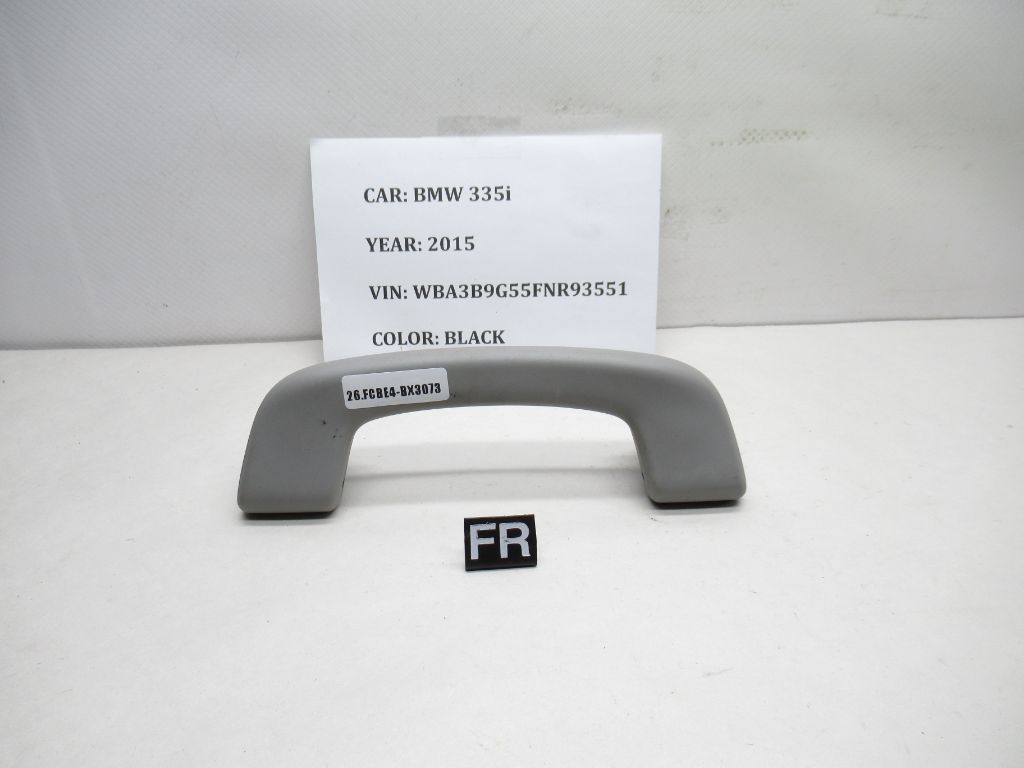2014-2015 BMW 335i Front Right Roof Grab Grip Handle 51167464443 OEM