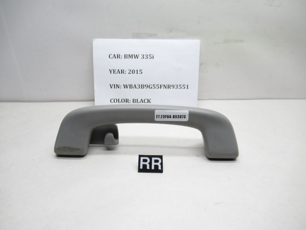 2014-2015 BMW 328i F30 Rear Right Roof Grab Grip Handle 51167499076 OEM