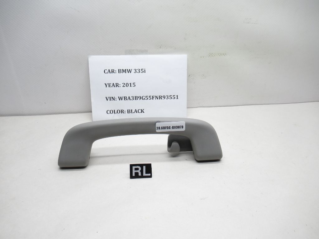 14-15 BMW 335i Rear Left Roof Grab Grip Handle 51167495615 OEM