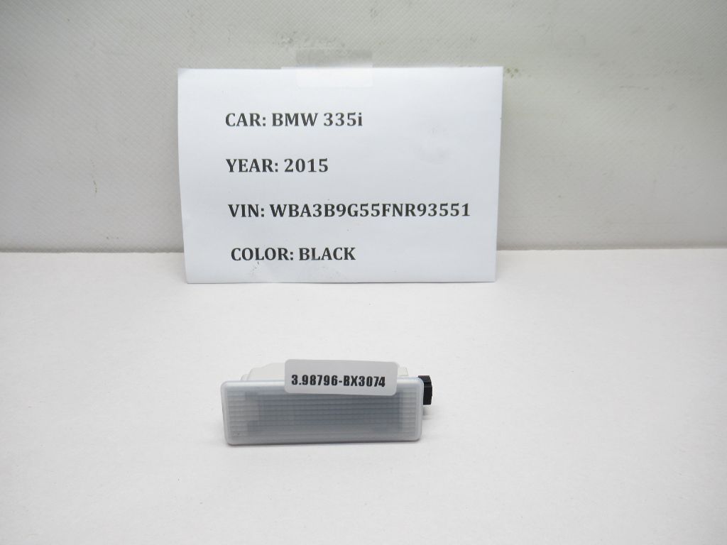 2013-2015 BMW 335i Interior Light 63316972605 OEM