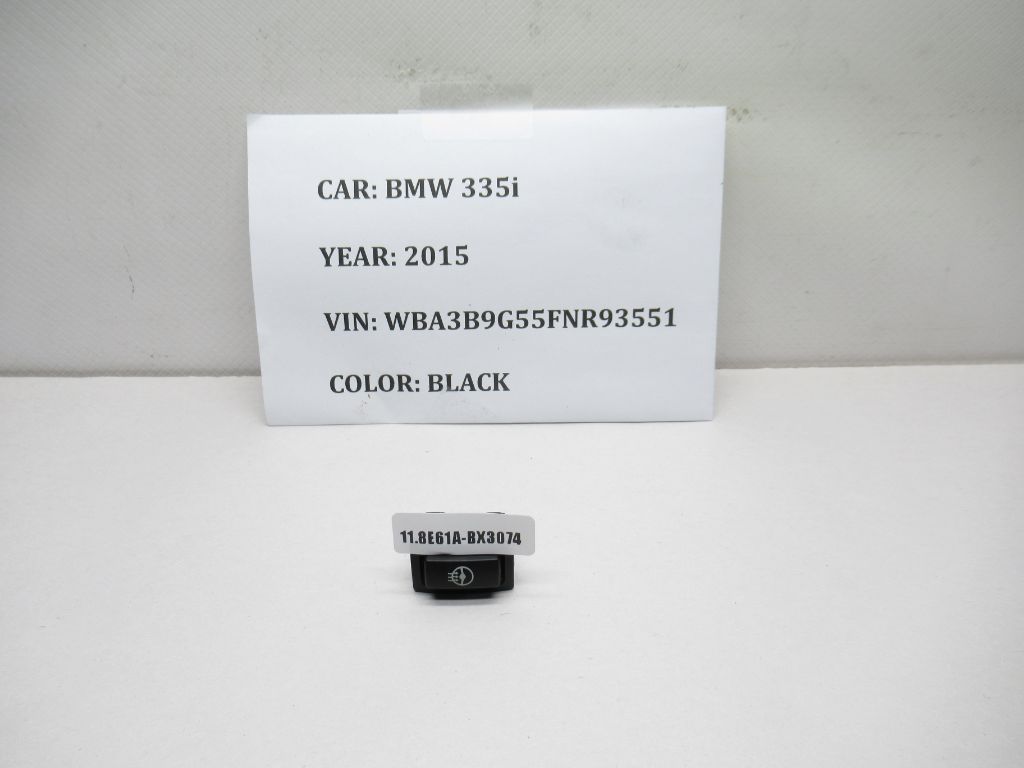 2013-2015 BMW 335i Heated Steering Wheel Button Switch 61319201736 OEM
