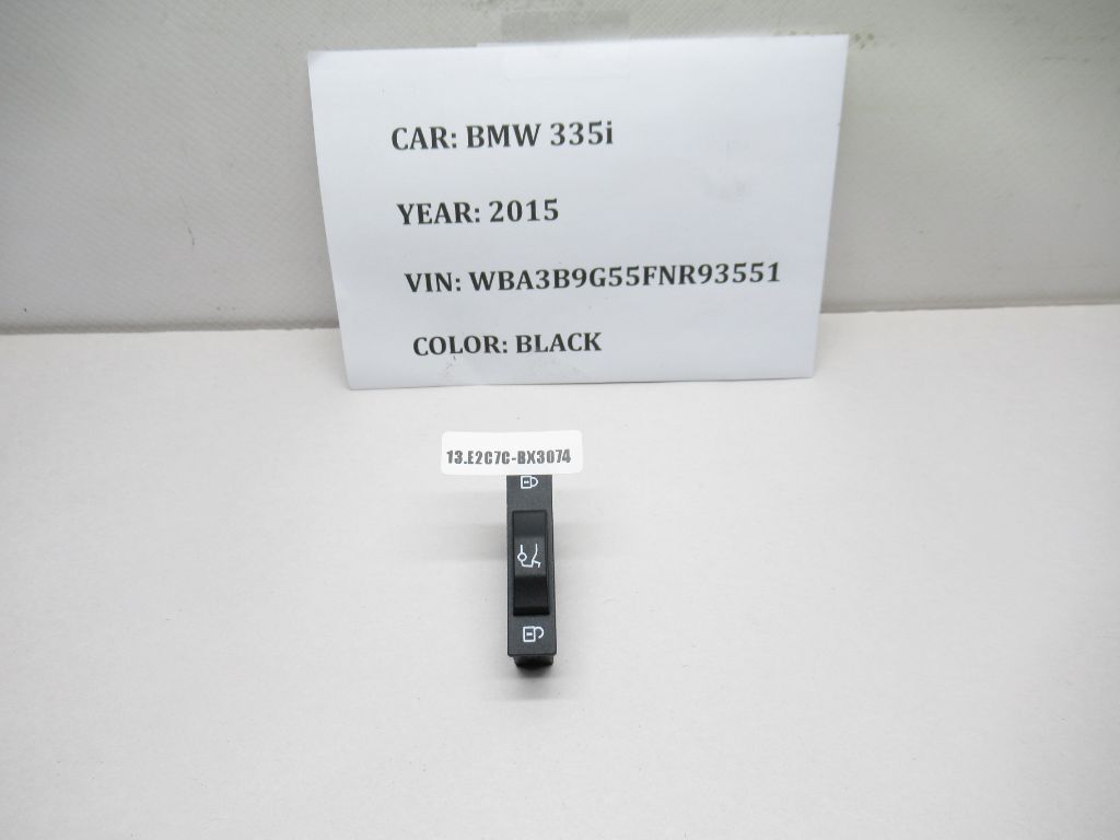 2013-2015 BMW 335i Trunk Lid Lock Unlock Release Control Switch 925377901 OEM