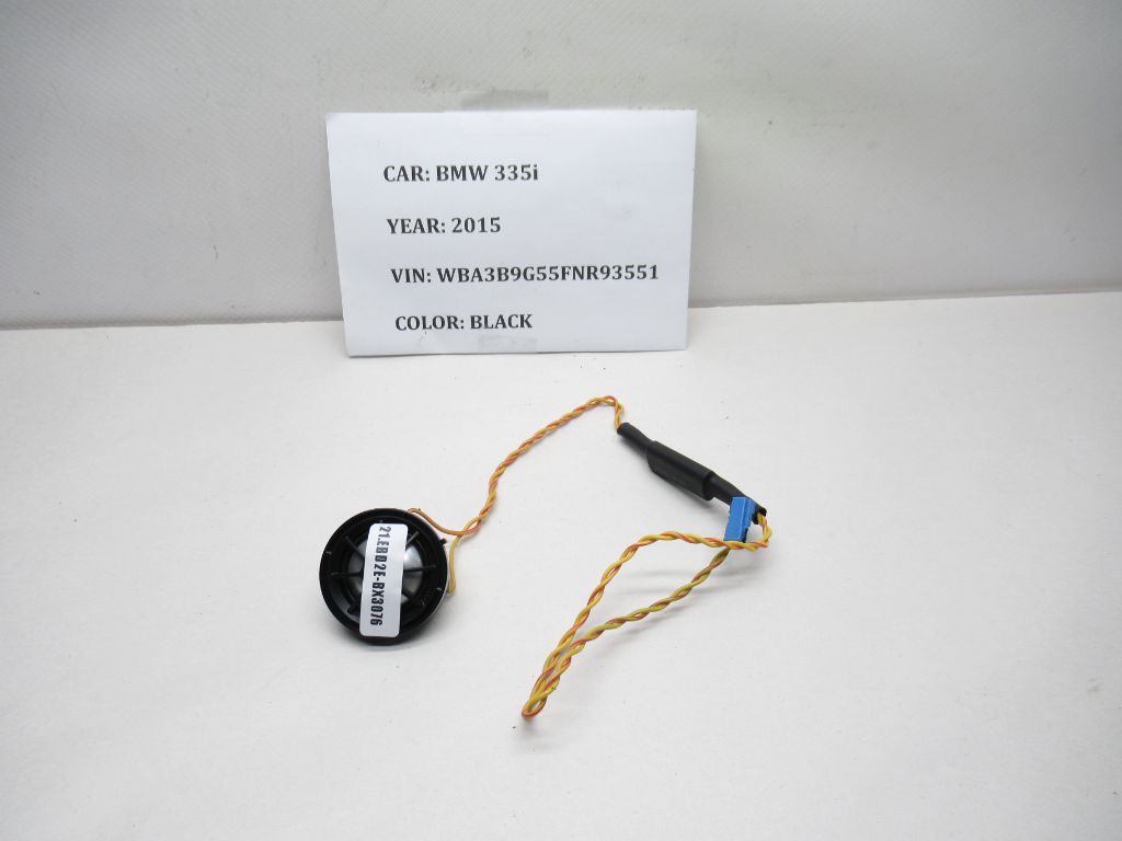 2014-2015 BMW 335i Harman Kardon Tweeter Speaker 9226357 OEM