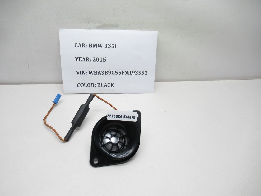 2014-2015 BMW 335i Tweeter Speaker Harman Kardon 9226358 OEM