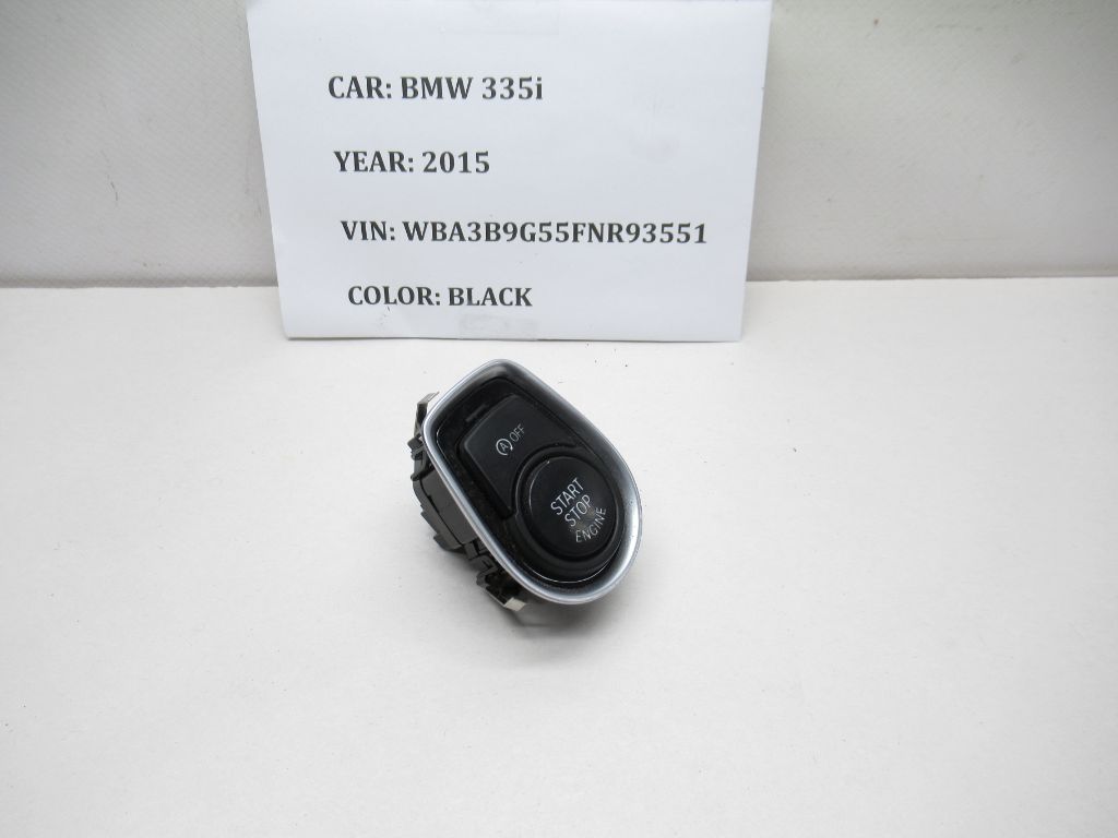 2014-2015 BMW 335i Ignition Start/Stop Control Switch 925073402 OEM