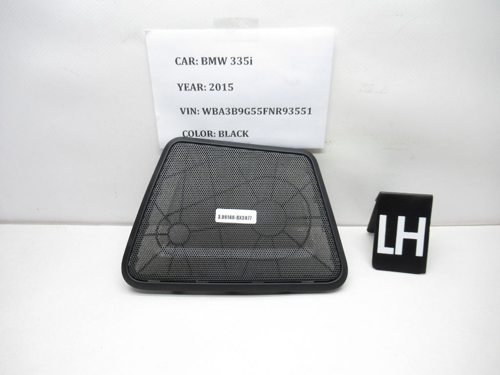 2014-2015 BMW 335i Left Driver Speaker Grill Cover 51467255435 OEM
