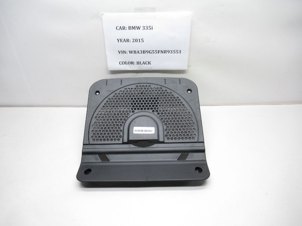 2014-2015 BMW 335i Subwoofer Speaker Cover 9290908 OEM