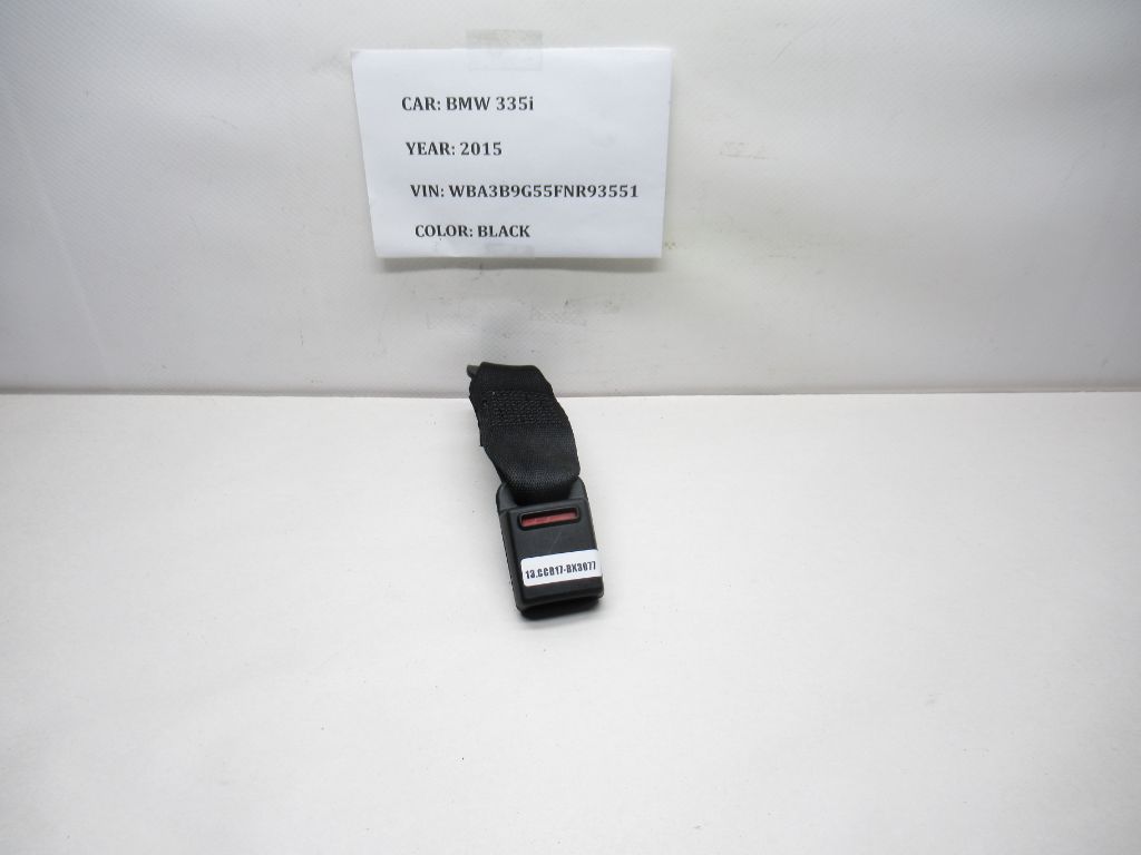 2014-2015 BMW 335i xDrive Rear Seat Belt Buckle 7259397 OEM