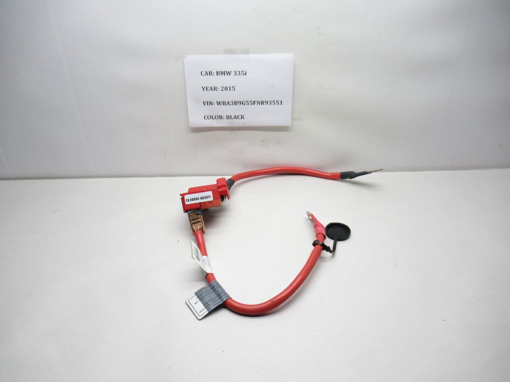 2014-2015 BMW 335i xDrive Positive Battery Cable 9259424 OEM