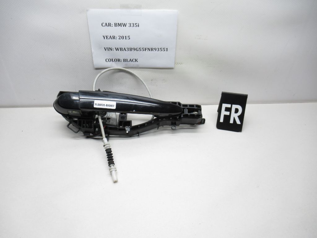 2014-2015 BMW 335i xDrive Front Right Exterior Door Handle 51217326918 OEM