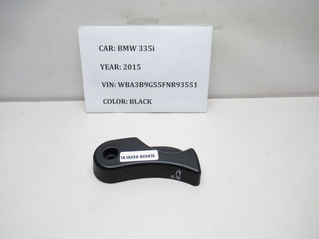 2014-2015 BMW 335i Hood Release Handle Lever 7309606 OEM