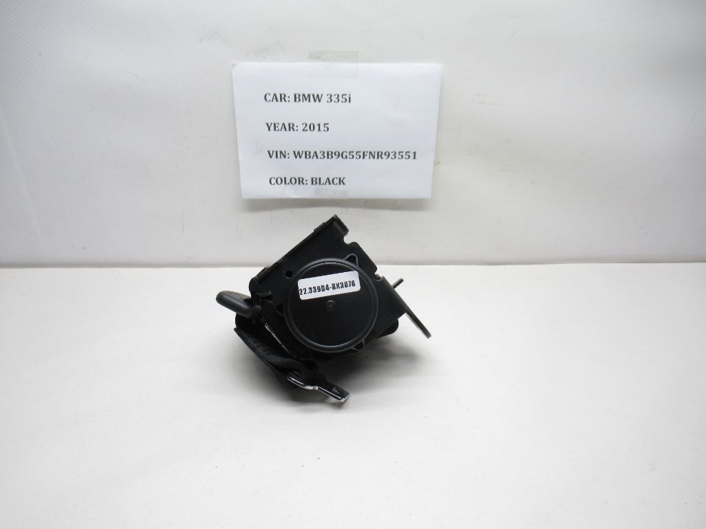 2014-2015 BMW 335i Rear Middle Seat Belt Retractor 7259396 OEM