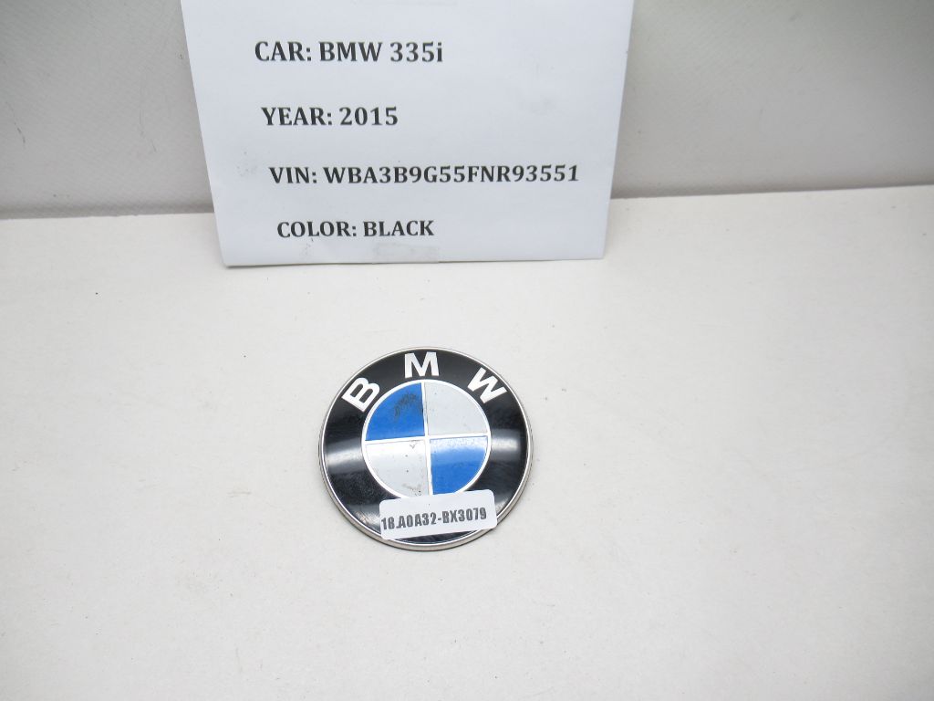 2007-2015 BMW 335i Rear Trunk Emblem Logo Badge 821923705 OEM