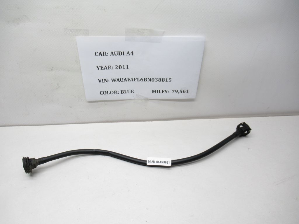 2009-2012 Audi A4 Overflow Expansion Tank Hose 8K0121081AB OEM
