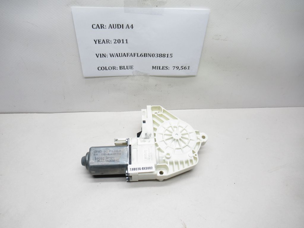2011-2014 Audi A4 Front Right Side Door Window Motor 8K0959802A OEM