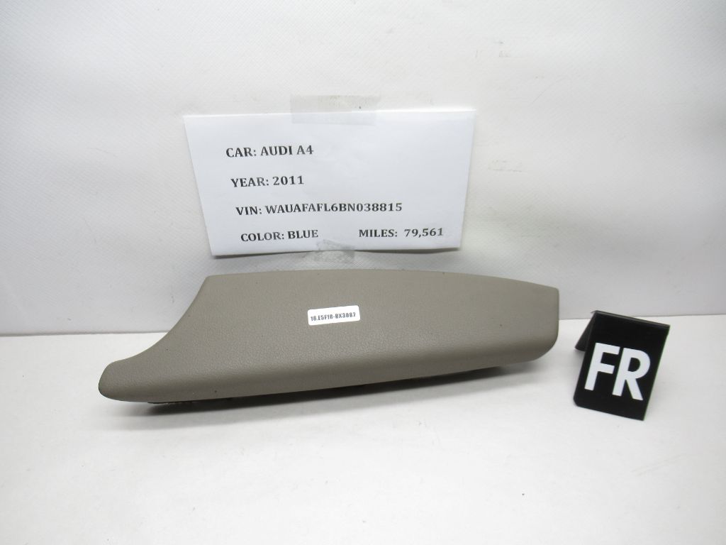 2011-2014 AUDI A4 Front Right Door Panel Armrest 8K1867174A OEM