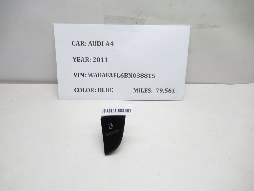 2011-2014 Audi A4 Door Lock Switch Button 8K0962107A OEM