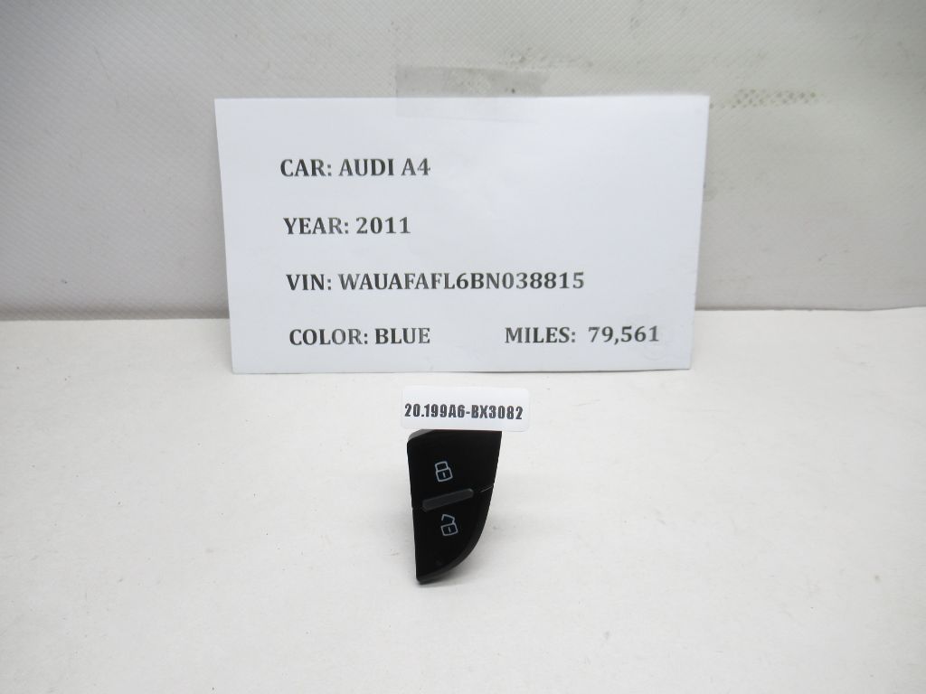 2011-2014 AUDI A4 Front Left Door Lock Unlock Switch 8K1962107A OEM
