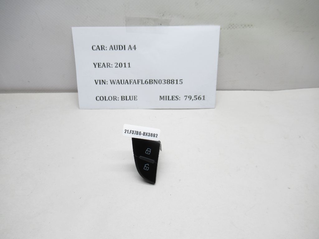 2011-2014 AUDI A4 Front Right Door Lock Unlock Switch 8K2962108A OEM