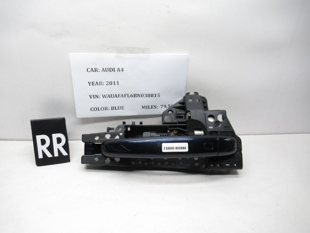 2011-2014 AUDI A4 Rear Right Exterior Door Handle 8T0837167A OEM