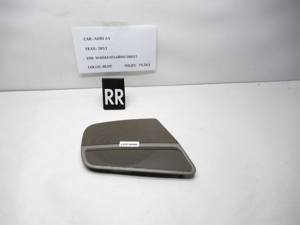 2011-2016 AUDI A4 REAR Right Door Speaker Cover Grille 8K0035436 OEM