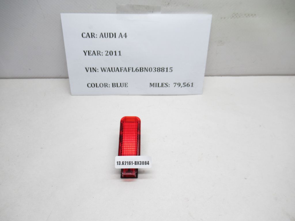 2011-2014 AUDI A4 Door Panel Red Reflector Light Lamp 6Y0947411 OEM