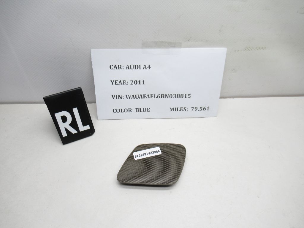 2011-2015 AUDI A4 Left Rear Door Tweeter Speaker Grille Cover 8K0035409L OEM