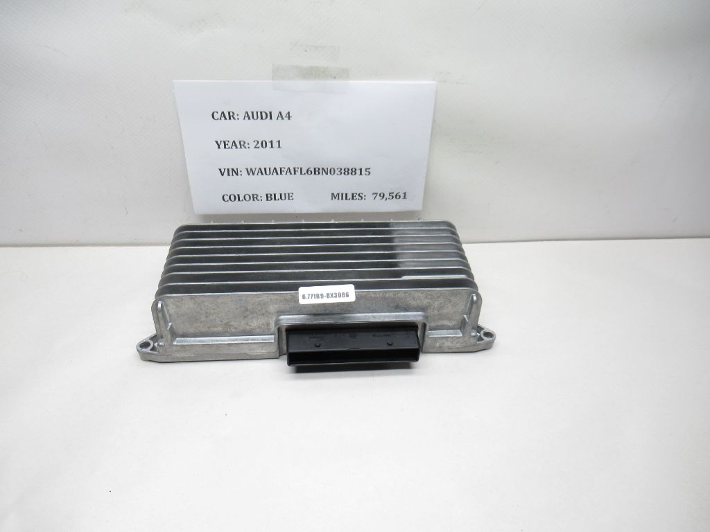 2011-2012 Audi A4 Audio Radio AMP Amplifier Control Module 8T0035223AH OEM