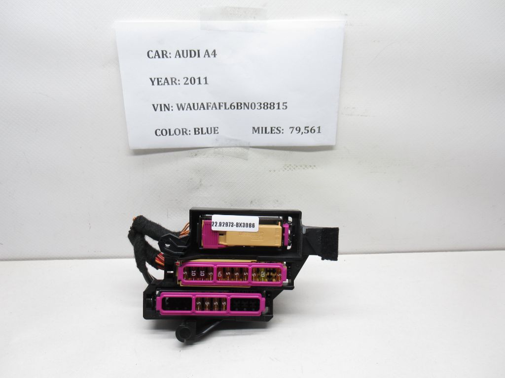 2010-2012 AUDI A4 Dash Fuse Box Panel 8K0971846 OEM