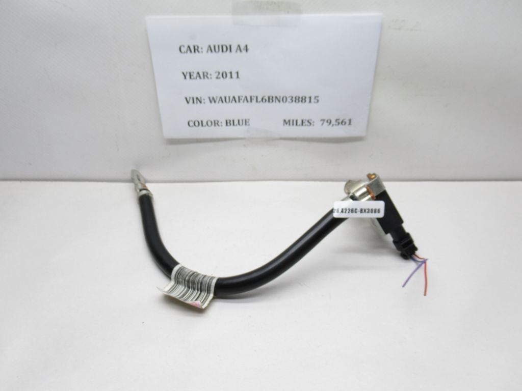 10-12 Audi A4 A5 Negative Battery Ground Cable Terminal Module 8K0915181E OEM