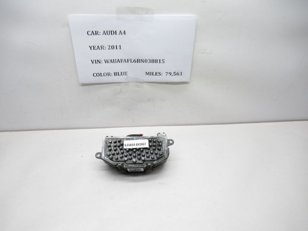2010-2012 AUDI A4 A5 Blower Motor Resistor 8K0820521B OEM