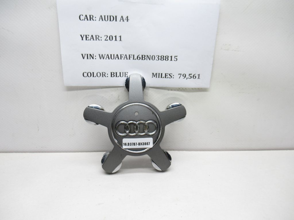 2009-2012 Audi A4 Wheel Center Cap 4F0601165N OEM