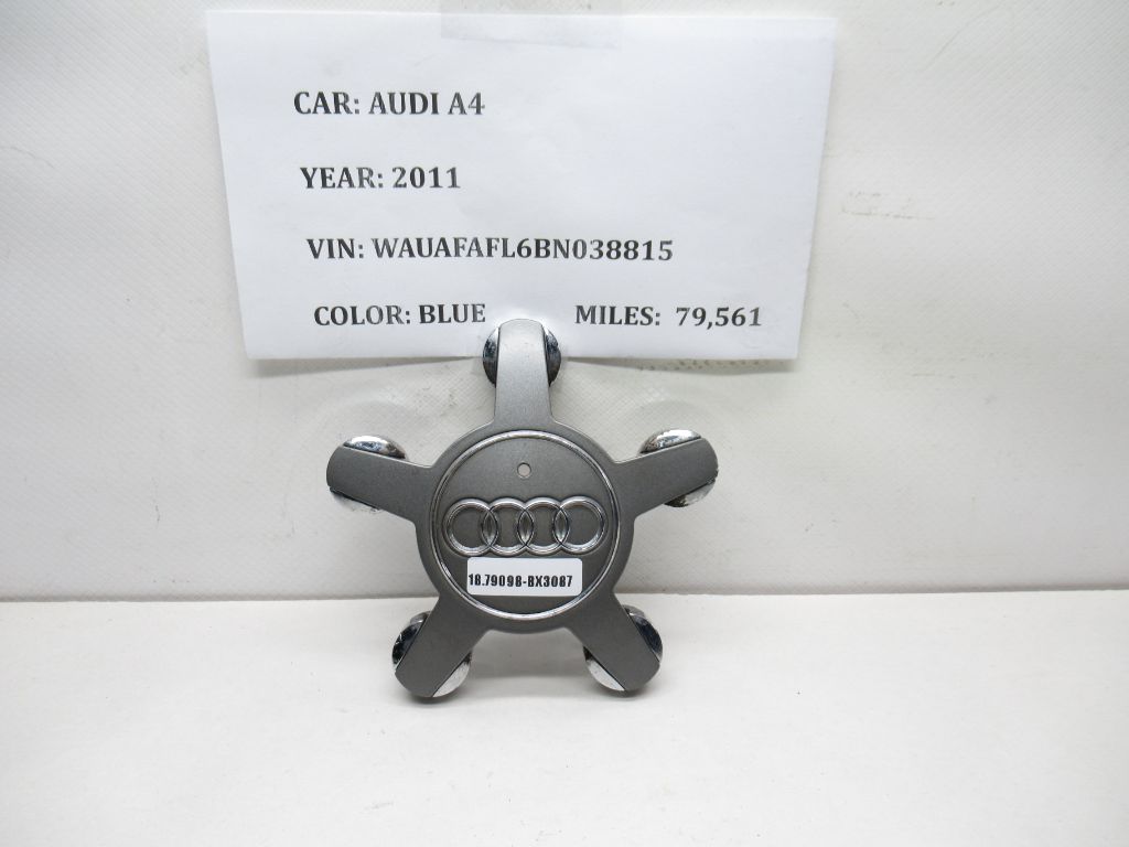 2009-2012 Audi A4 Wheel Center Cap 4F0601165N OEM