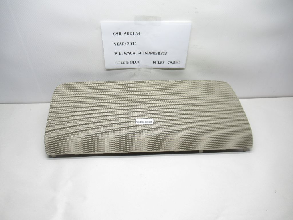 2009-2014 Audi A4 Rear Right Side Shelf Speaker Trim Cover 8T0035406C OEM