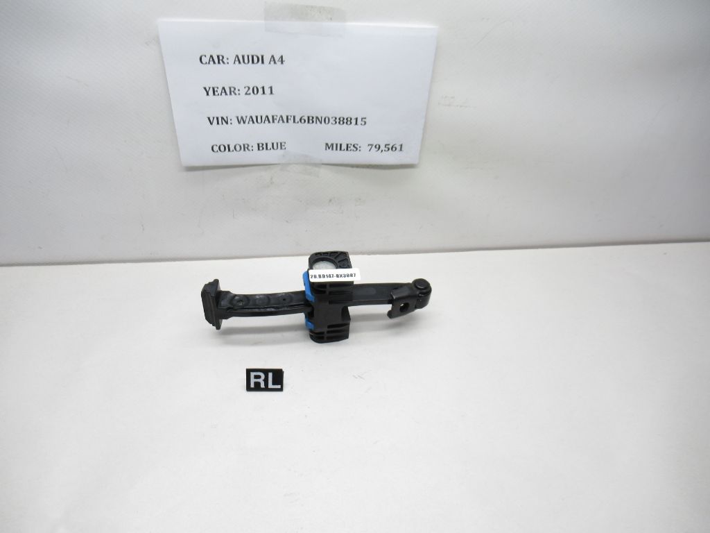 2009-2012 AUDI A4 Rear Left Side Door Check Strap Stopper 8K0839249C OEM