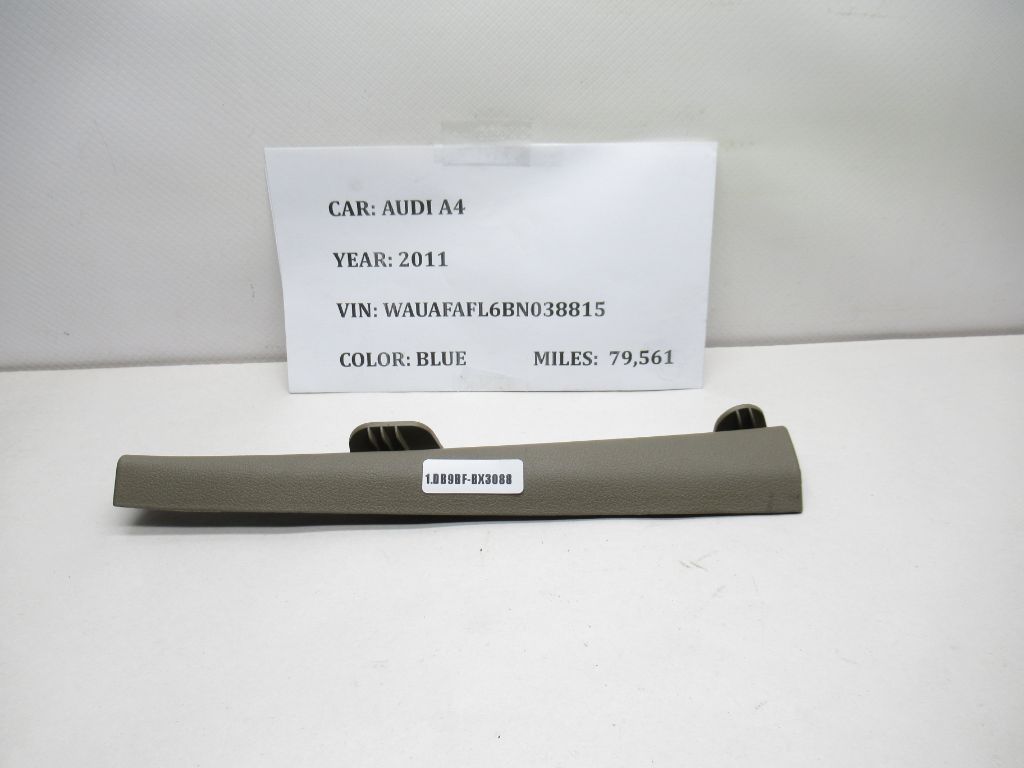 2009-2012 AUDI A4 Front Left Center A Pillar TRIM Lining 8K0868203 OEM