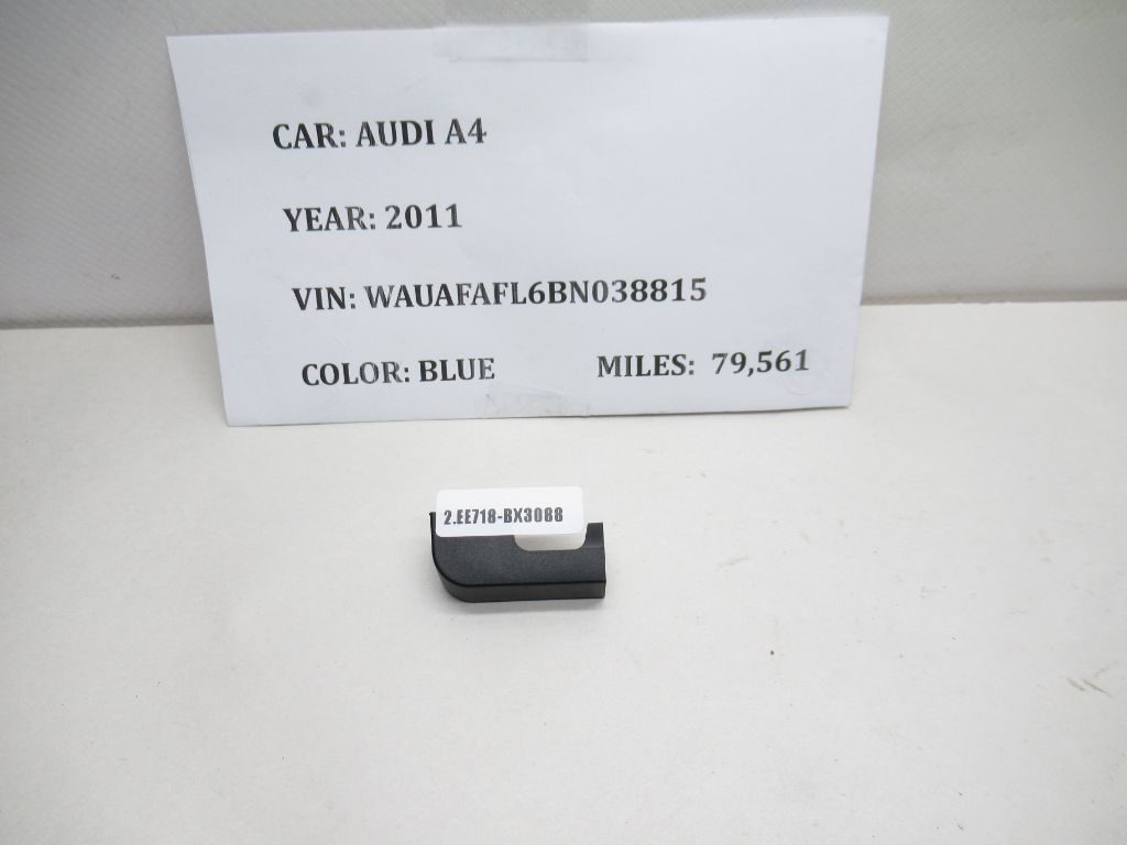2009-2012 AUDI A4 Seat Rail Cover 4F0881672A OEM