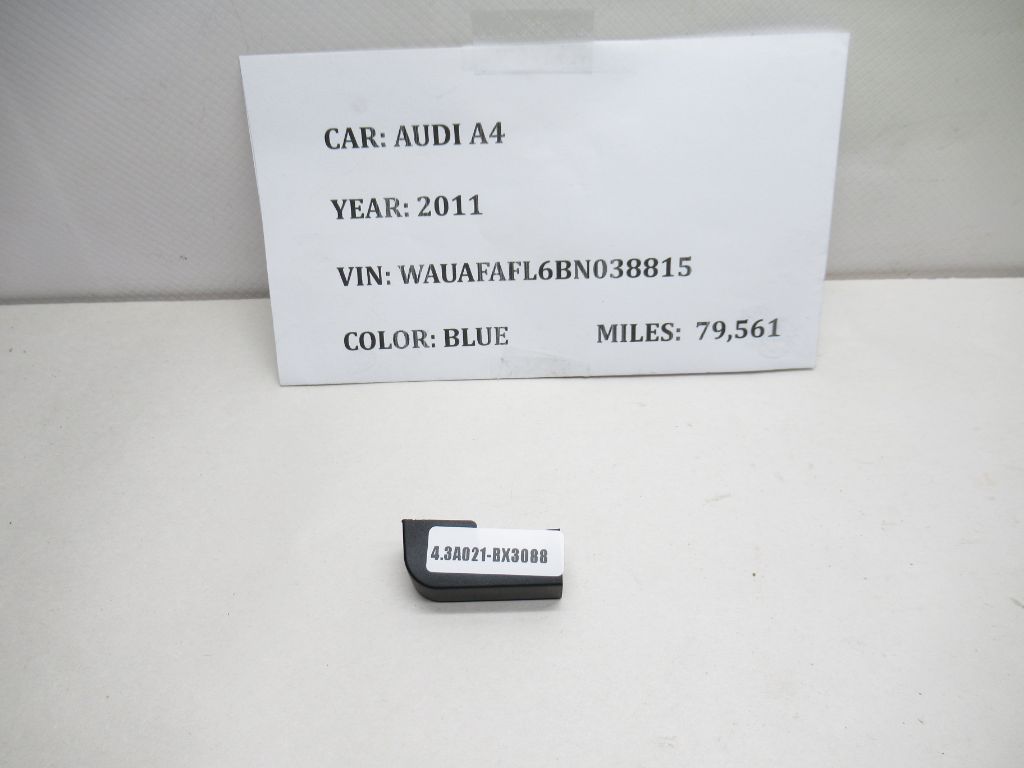 2009-2012 AUDI A4 Seat Rail Cover 4F0881672A OEM