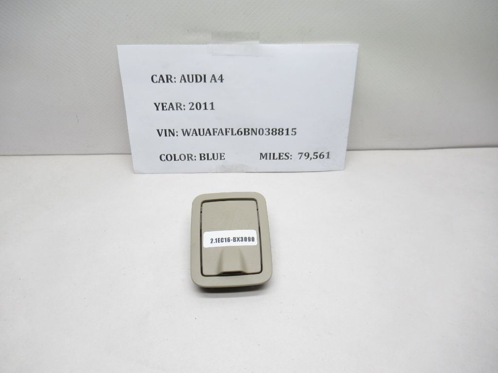 2009-2012 Audi A4 Rear Child Resistant Safety Hook Cover Cap 8T0887301 OEM
