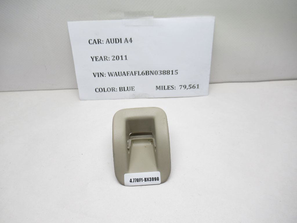 2009-2012 AUDI A4 Rear Child Resistant Safety Hook Cover Cap 8T0887233A OEM