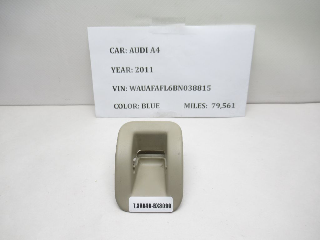 2009-2012 AUDI A4 Rear Child Resistant Safety Hook Cover Cap 8T0887233A OEM