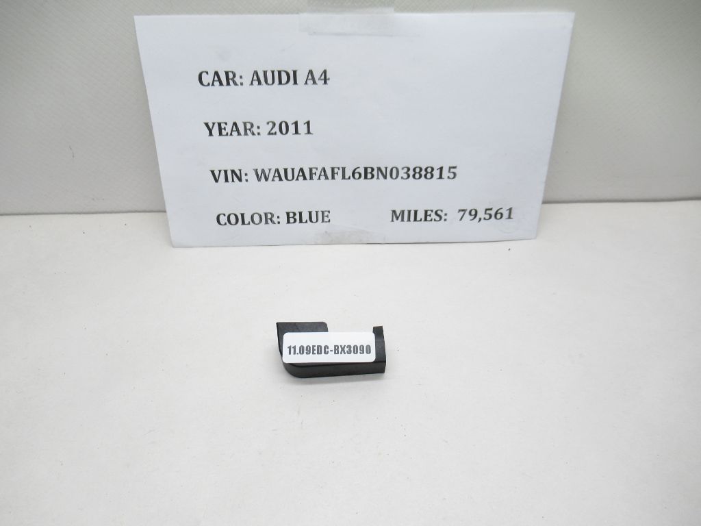 2009-2012 AUDI A4 Seat Rail Cover 4F0881672A OEM