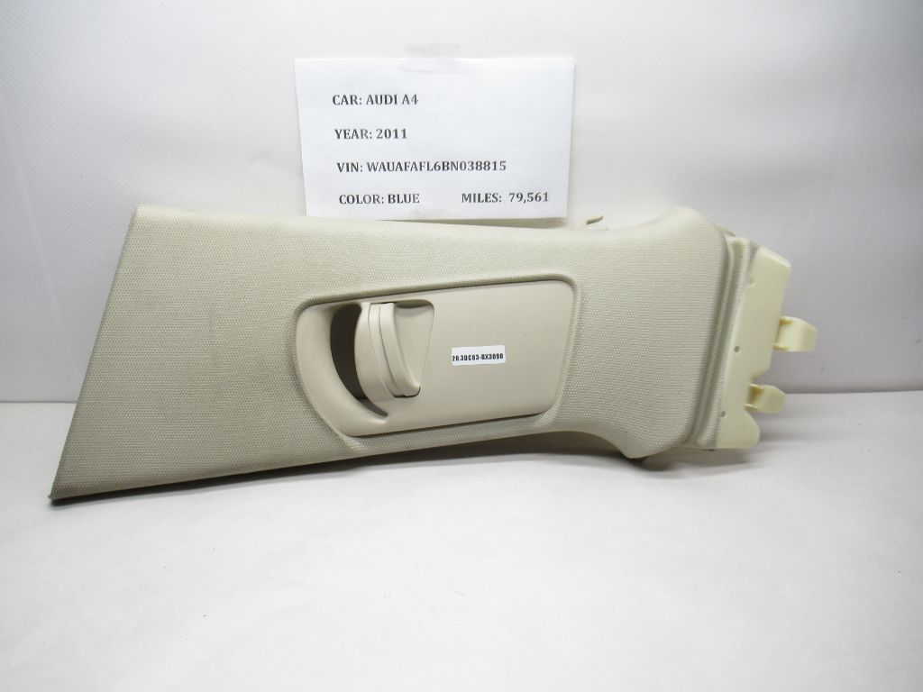 2009-2012 AUDI A4 Upper B Pillar Trim 8K0867281C OEM