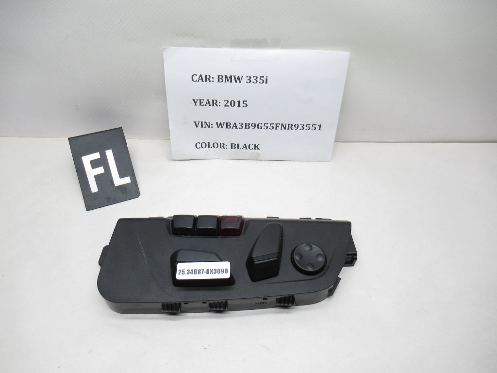 2014-2015 BMW 335i Front Left Driver Seat Control Switch 9359831-01 OEM