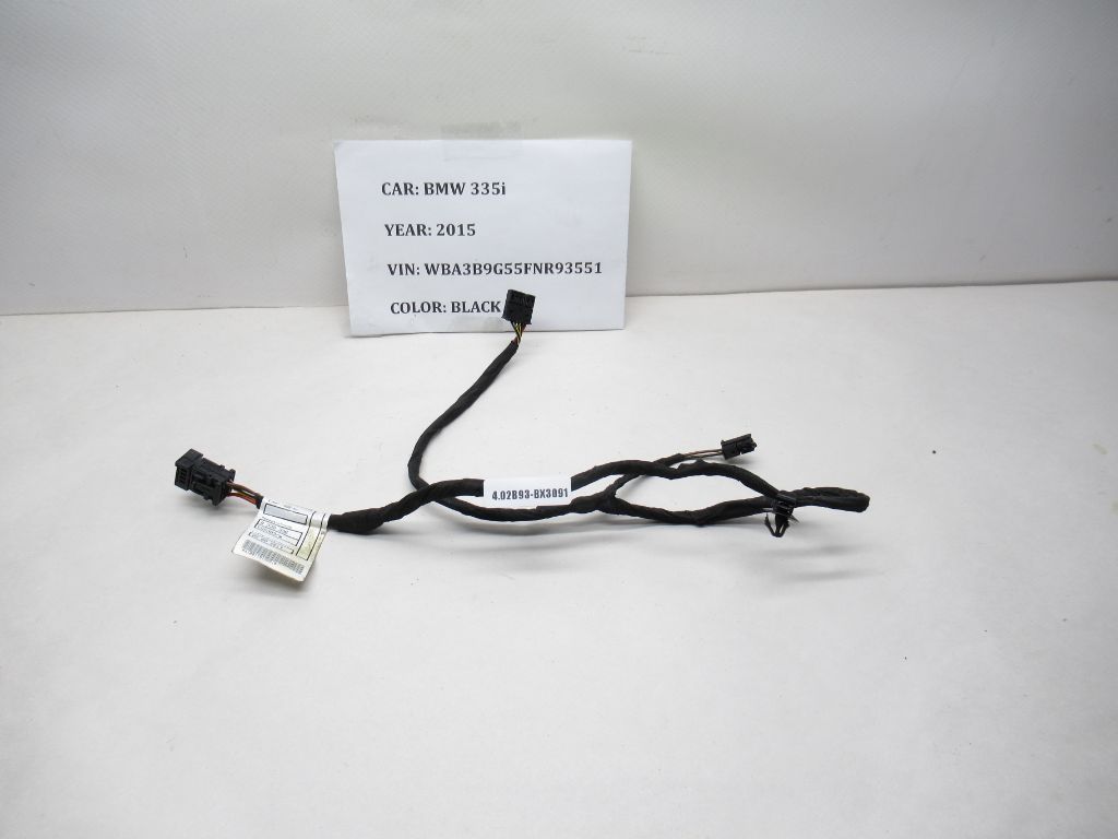 2014-2015 BMW 335I Front Seat Wire Harness 9339336 OEM
