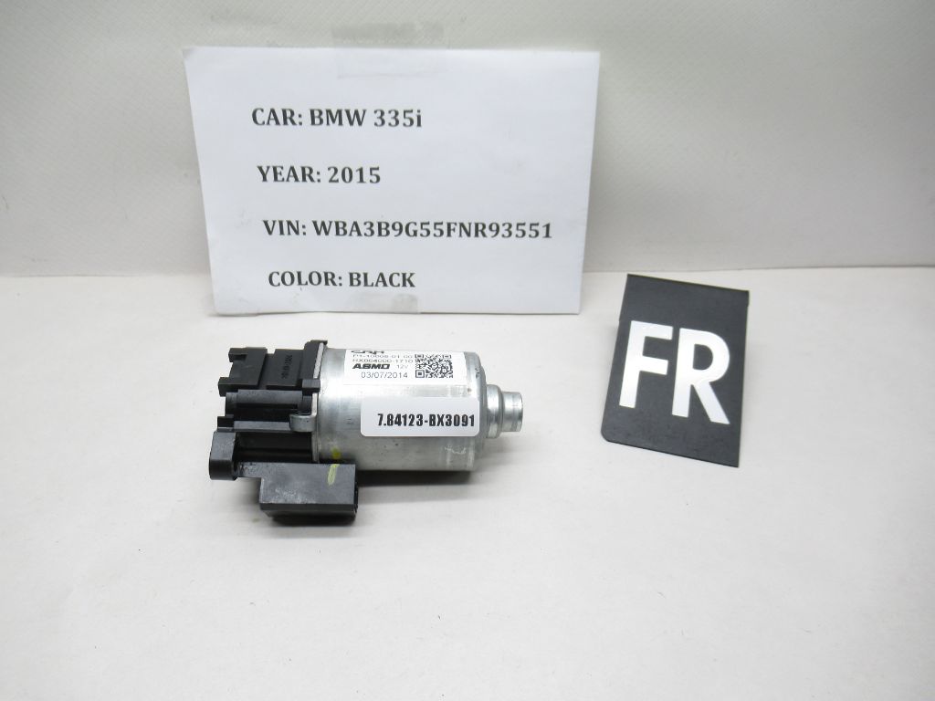 12-15 BMW 335i xDrive Front Right Seat Adjustment Motor P1-10608-01-00 OEM
