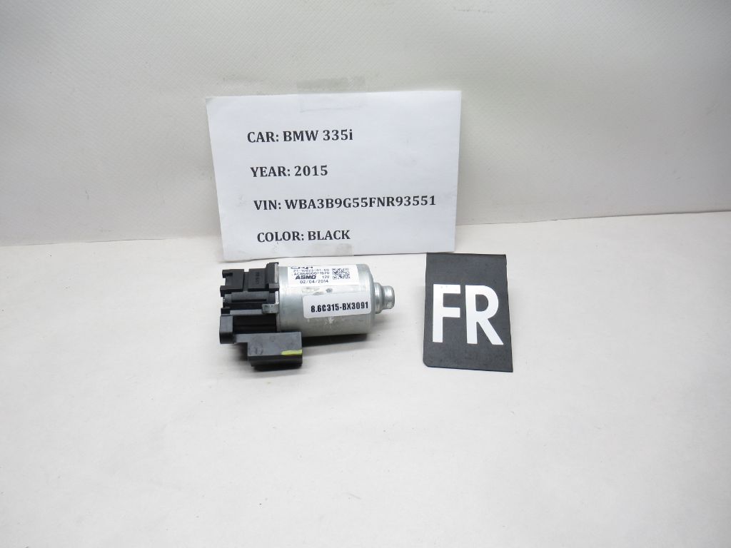 13-15 BMW 335i xDrive F30 Front Right Seat Power Adjust Motor P1-10823-01-00 OEM