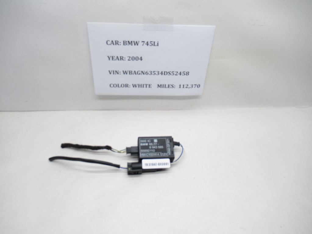 2004-2005 BMW 745Li Seat Control Unit Sensor 6943585 OEM