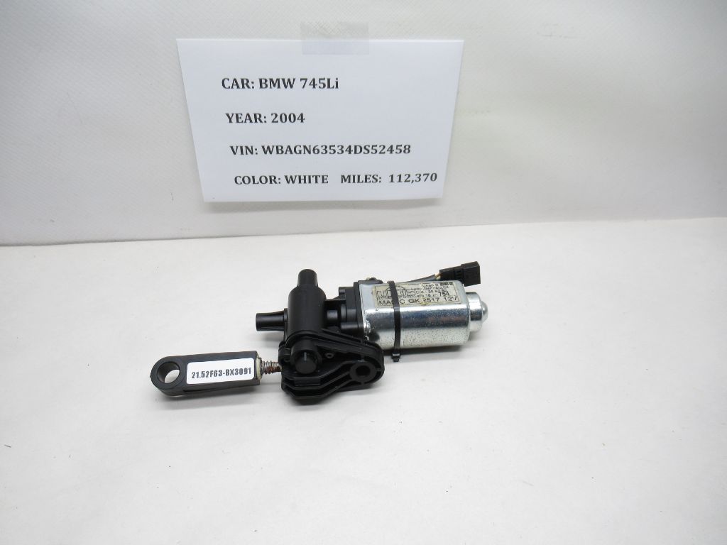 02-05 BMW E65 745Li Seat Comfort Adjustment Motor 830312455 OEM